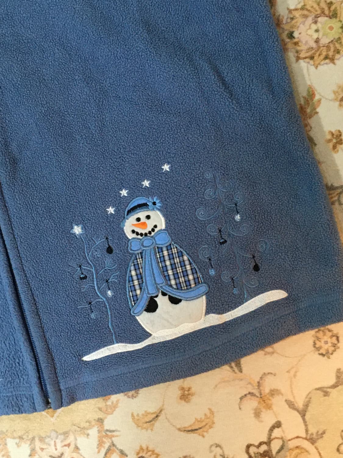 눈사람패치 후리스 상품이미지5