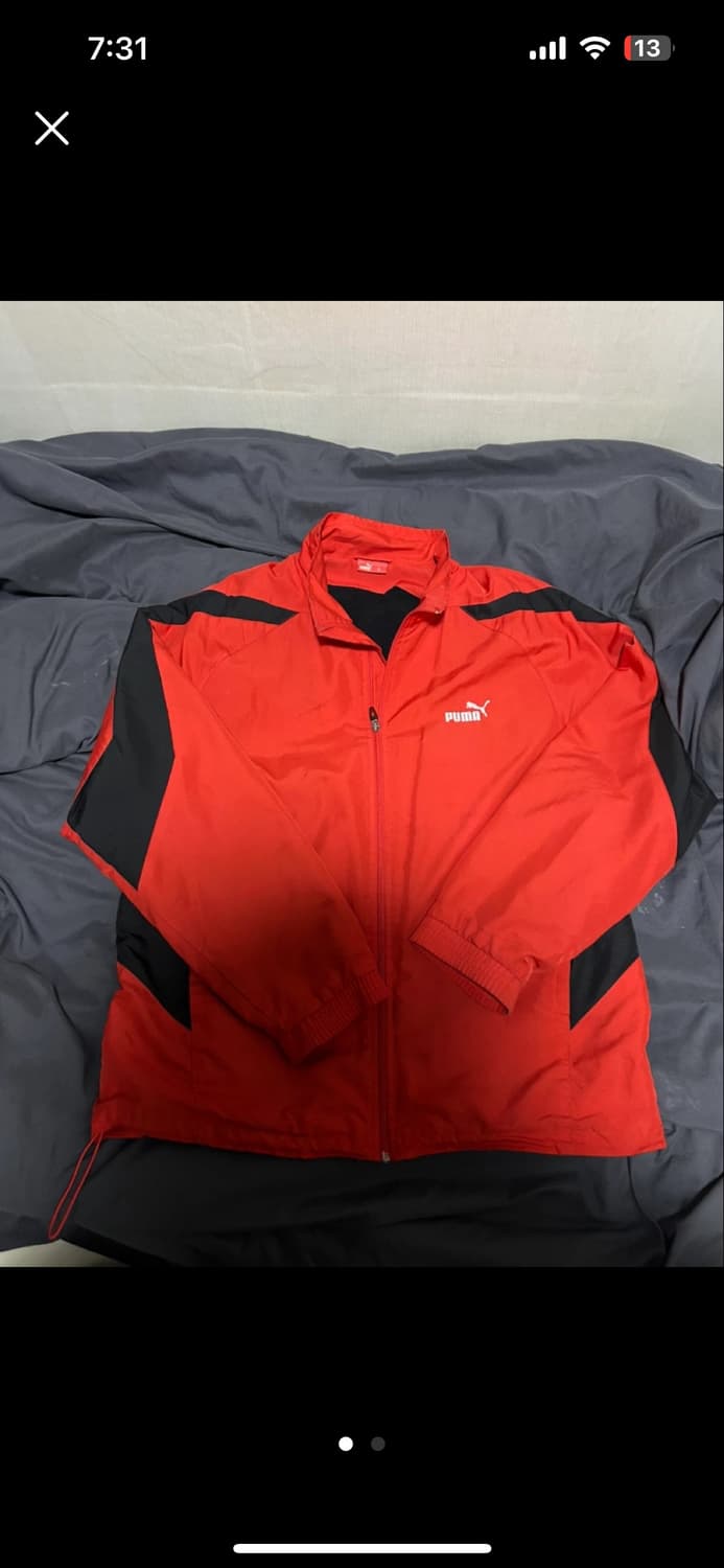 푸마 바람막이 자켓 XL 상품이미지1