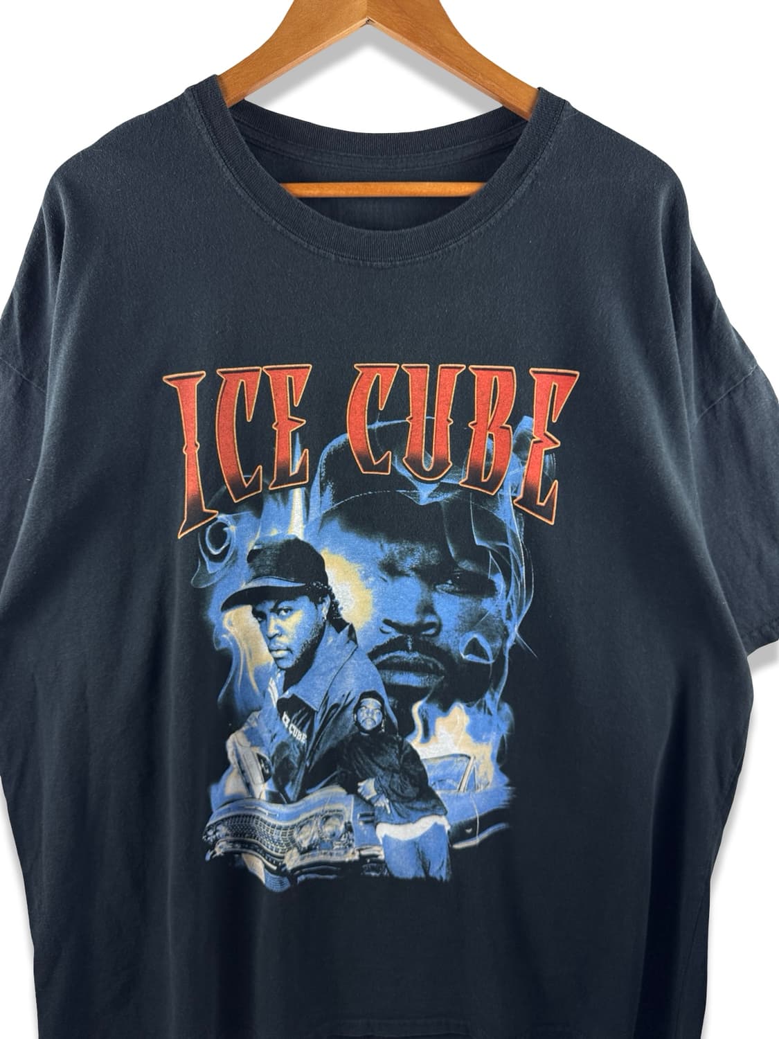 Ice Cube 그래픽 페이딩 티셔츠3917 상품이미지4