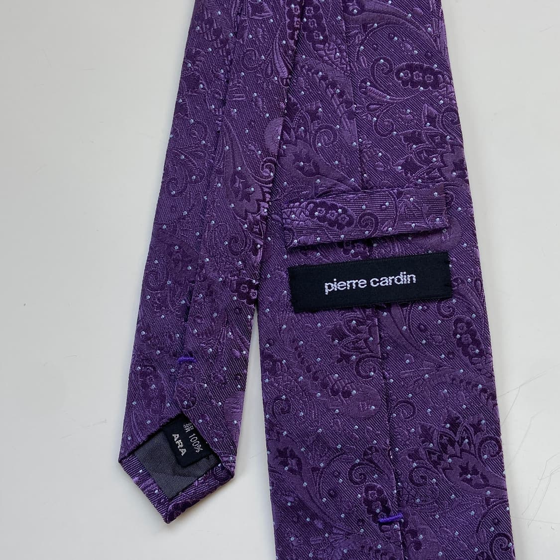 피에르가르뎅 (Pierre Cardin)명품 정품 페이즐리 넥타이 상품이미지5