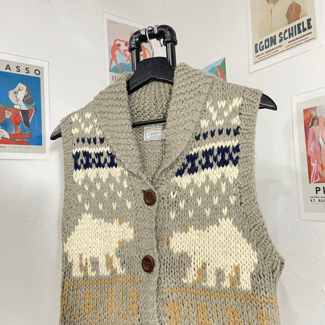 모리걸 뜨개 베스트  상품이미지4