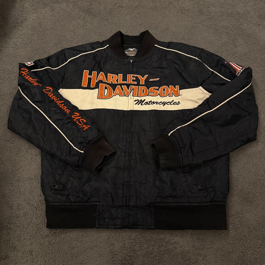 [ 정품/S ] 할리데이비슨 MA-1 항공 자켓 상품이미지2