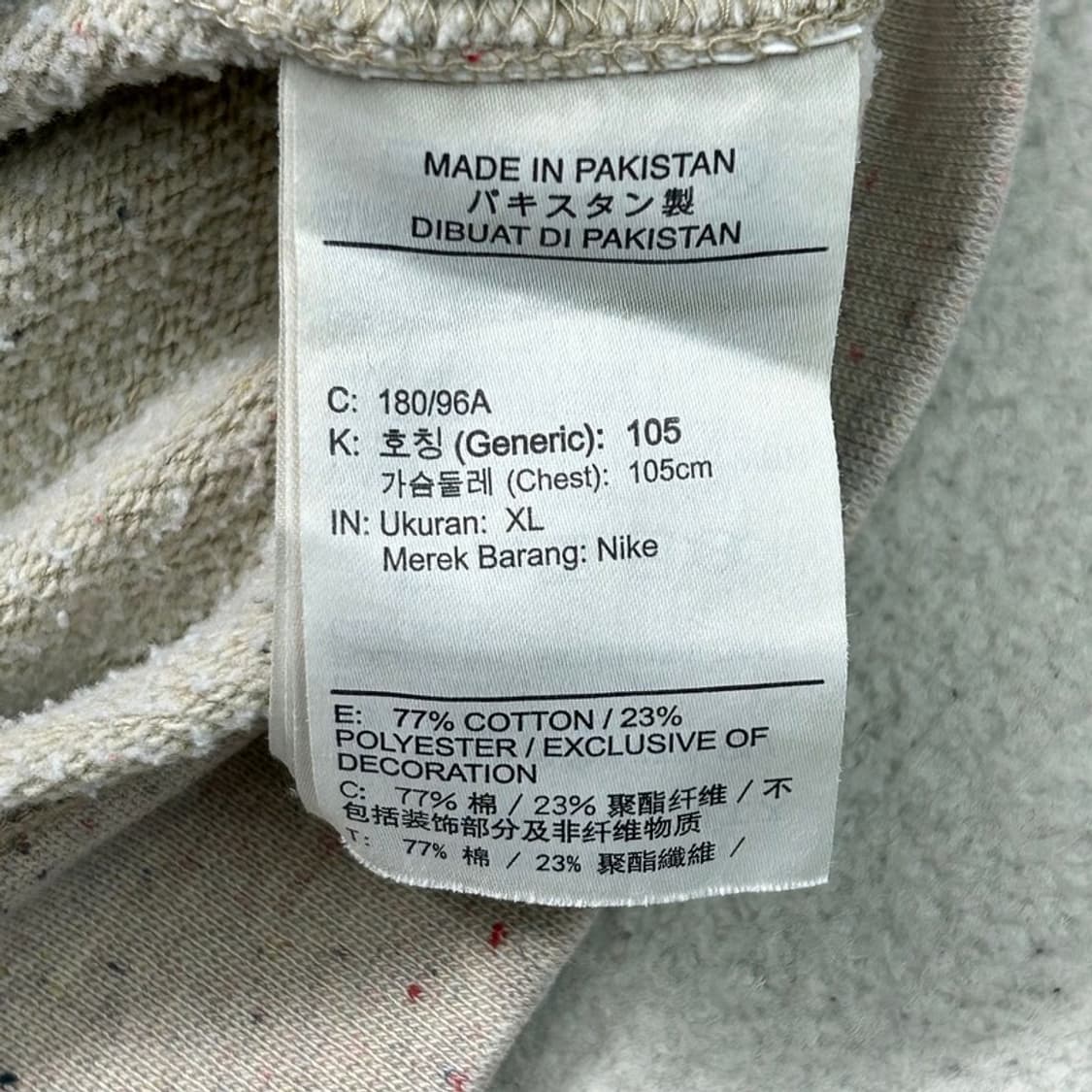 NIKE 클럽 리바이벌 크루 맨투맨 XL 상품이미지6