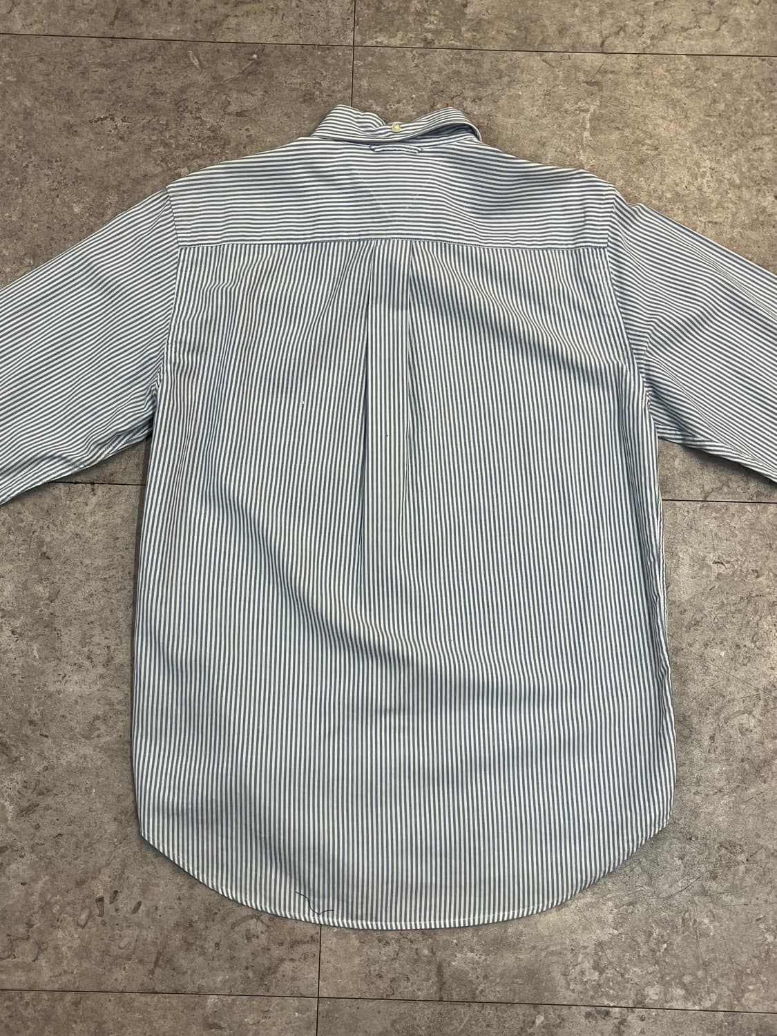 타미힐피거 스트라이프 셔츠 스카이블루XS #csz3490 상품이미지8