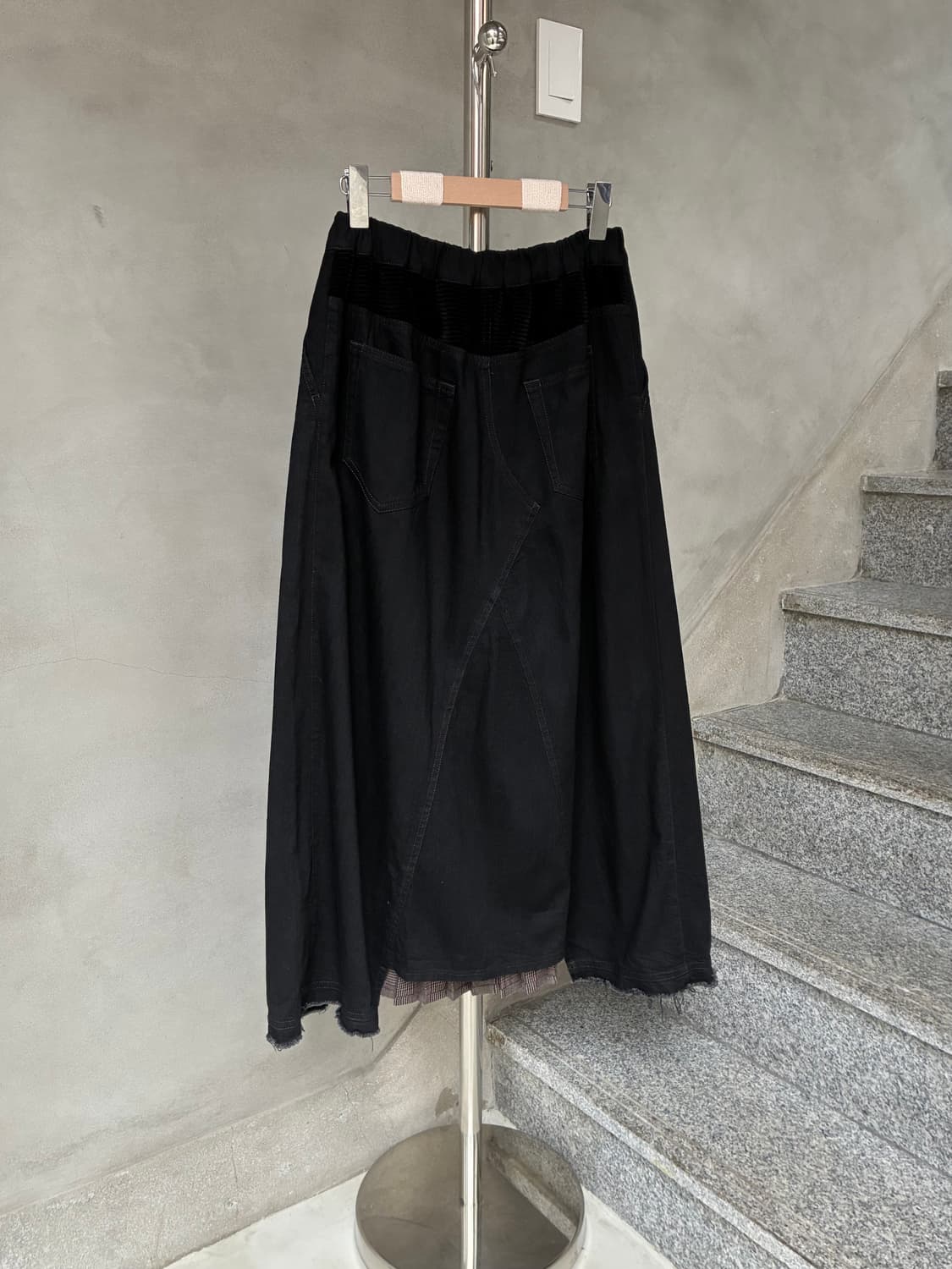 GOMME 고무 플리츠 스커트 상품이미지5