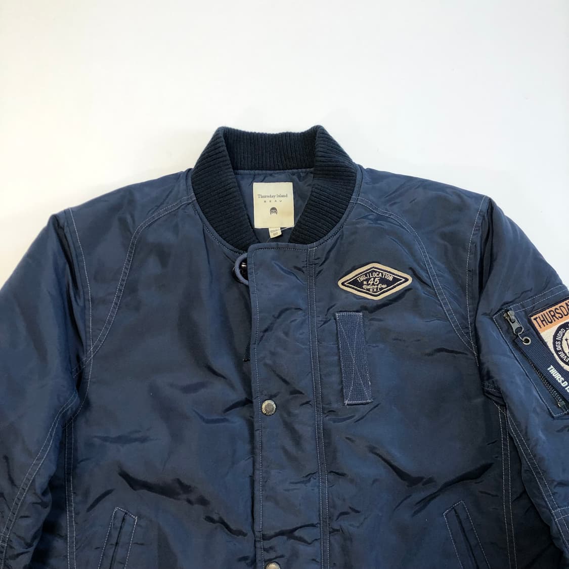 썰스데이 아일랜드 보우 항공점퍼  상품이미지4