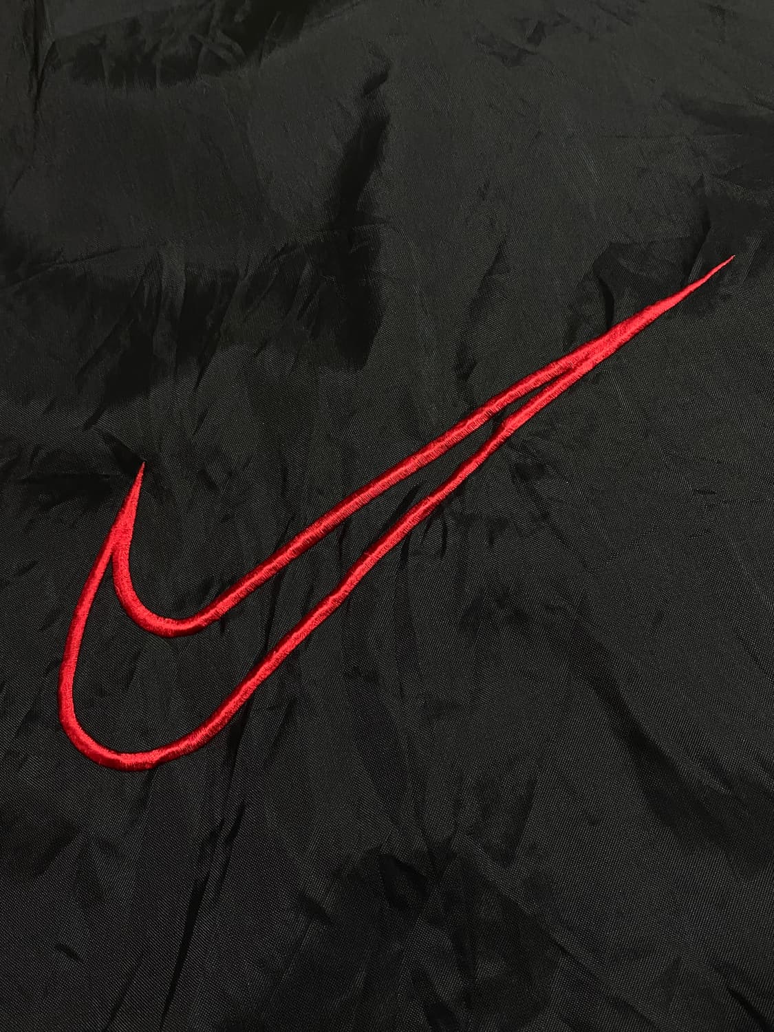 90s 올드스쿨 나이키 나일론 아노락 블랙 L 상품이미지5
