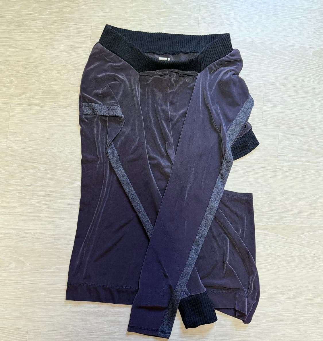 오픈와이와이 PANEL CUTOUT SKIRT, CHARCOAL 상품이미지5