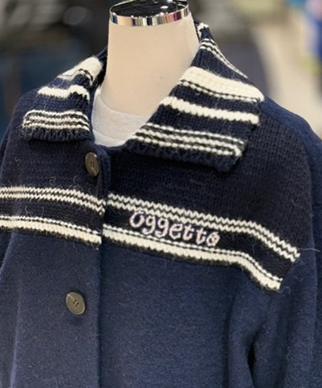 새/공홈판매중) 베네통 루브르 모혼방 자켓  상품이미지4