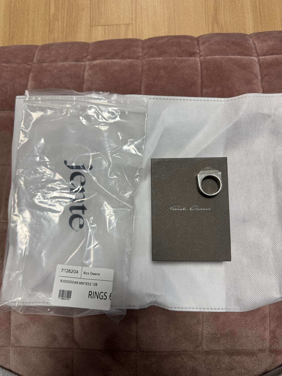 릭오웬스 피라미드링 60호 상품이미지3