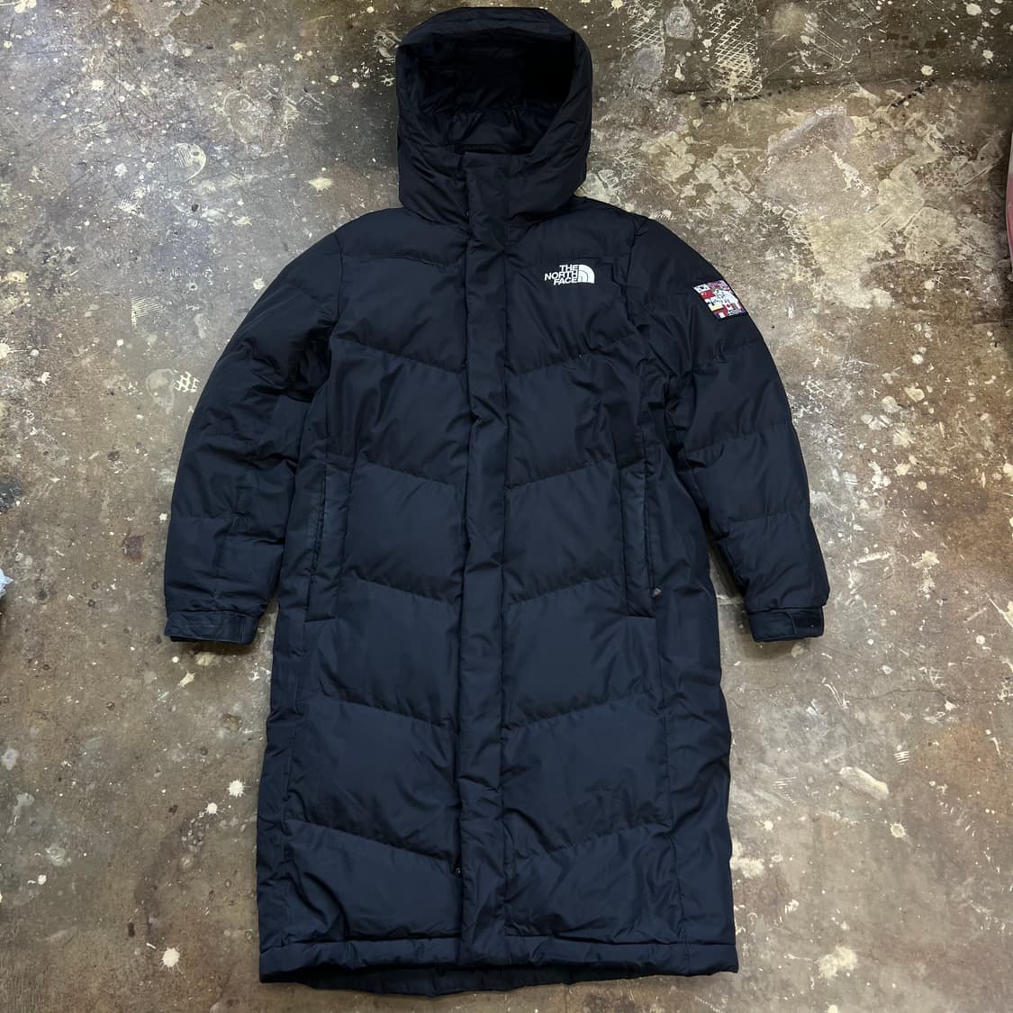 90) 노스페이스 구스다운 롱패딩점퍼 거위털 패딩 상품이미지1