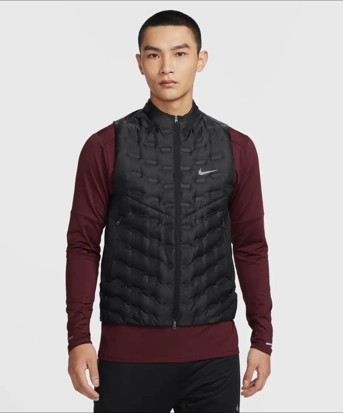 새상품 써마 핏 ADV 리펠 다운 러닝 베스트 L  상품이미지1