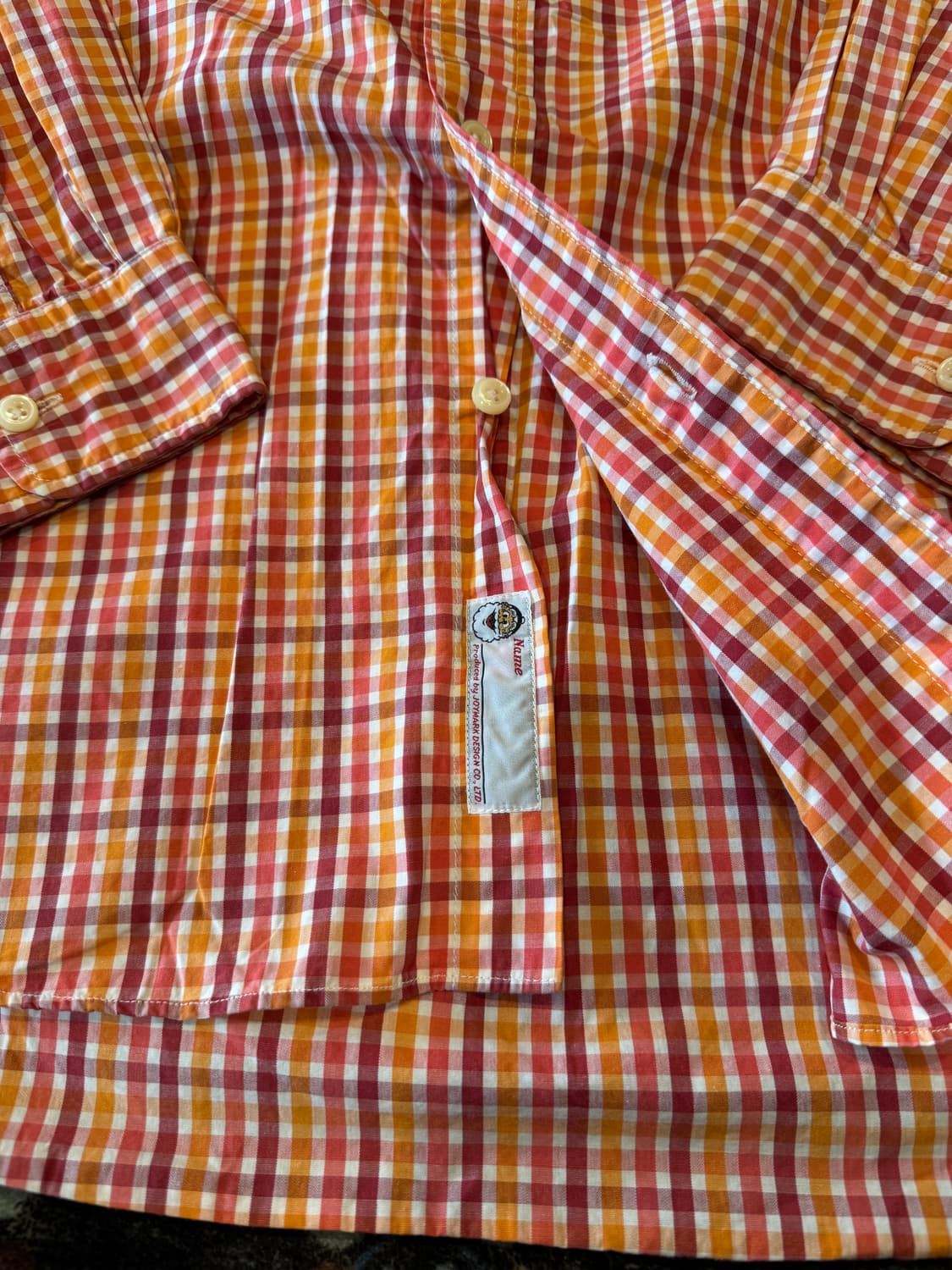 캠틴산타 긴팔체크셔츠 상품이미지4