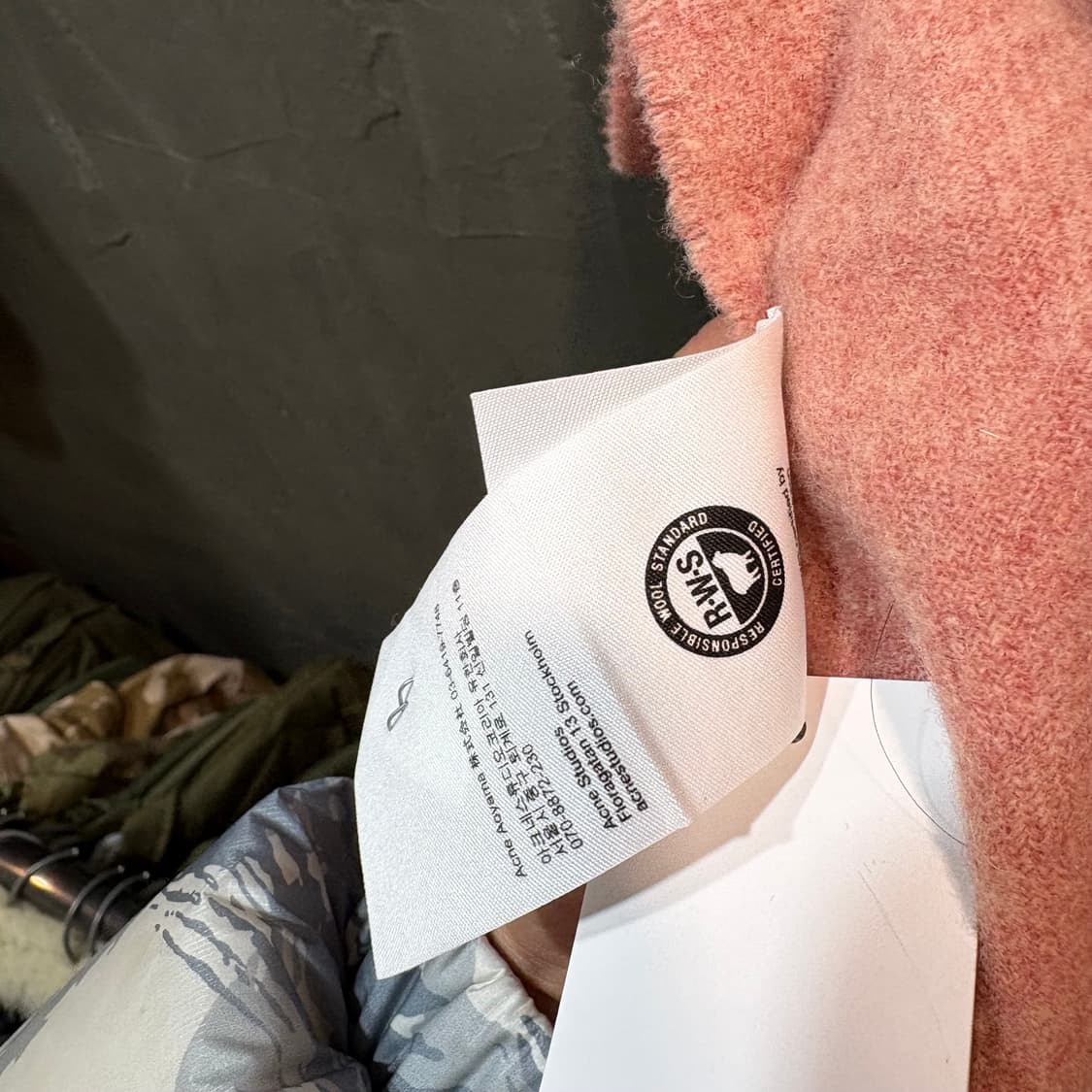 [180/45] Acne studios 아크네 스튜디오 머플러 상품이미지4