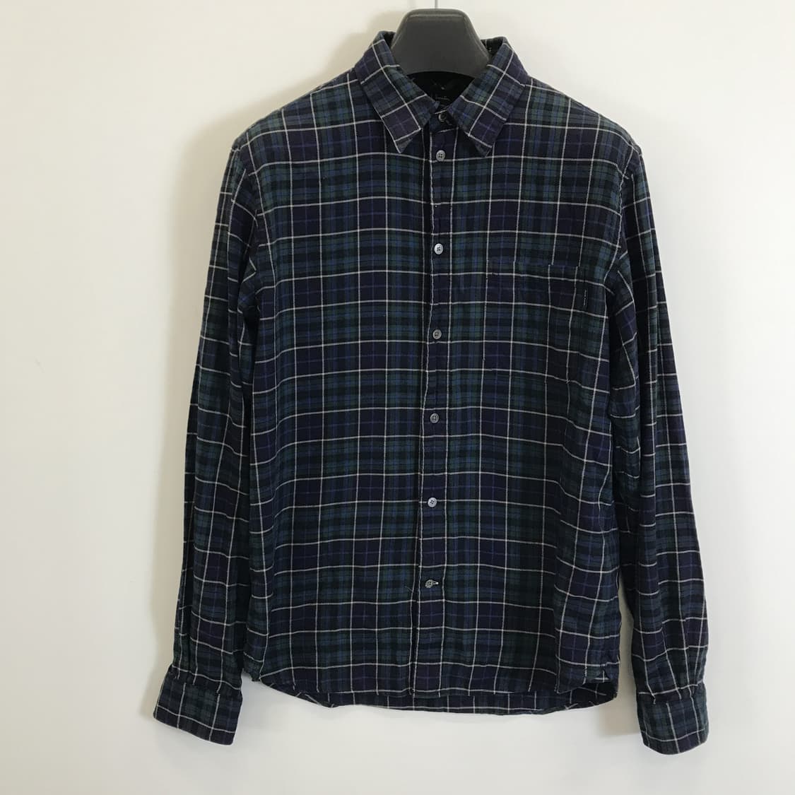 폴스미스 PAULSMITH 테일러드 체크셔츠 [M] 상품이미지1