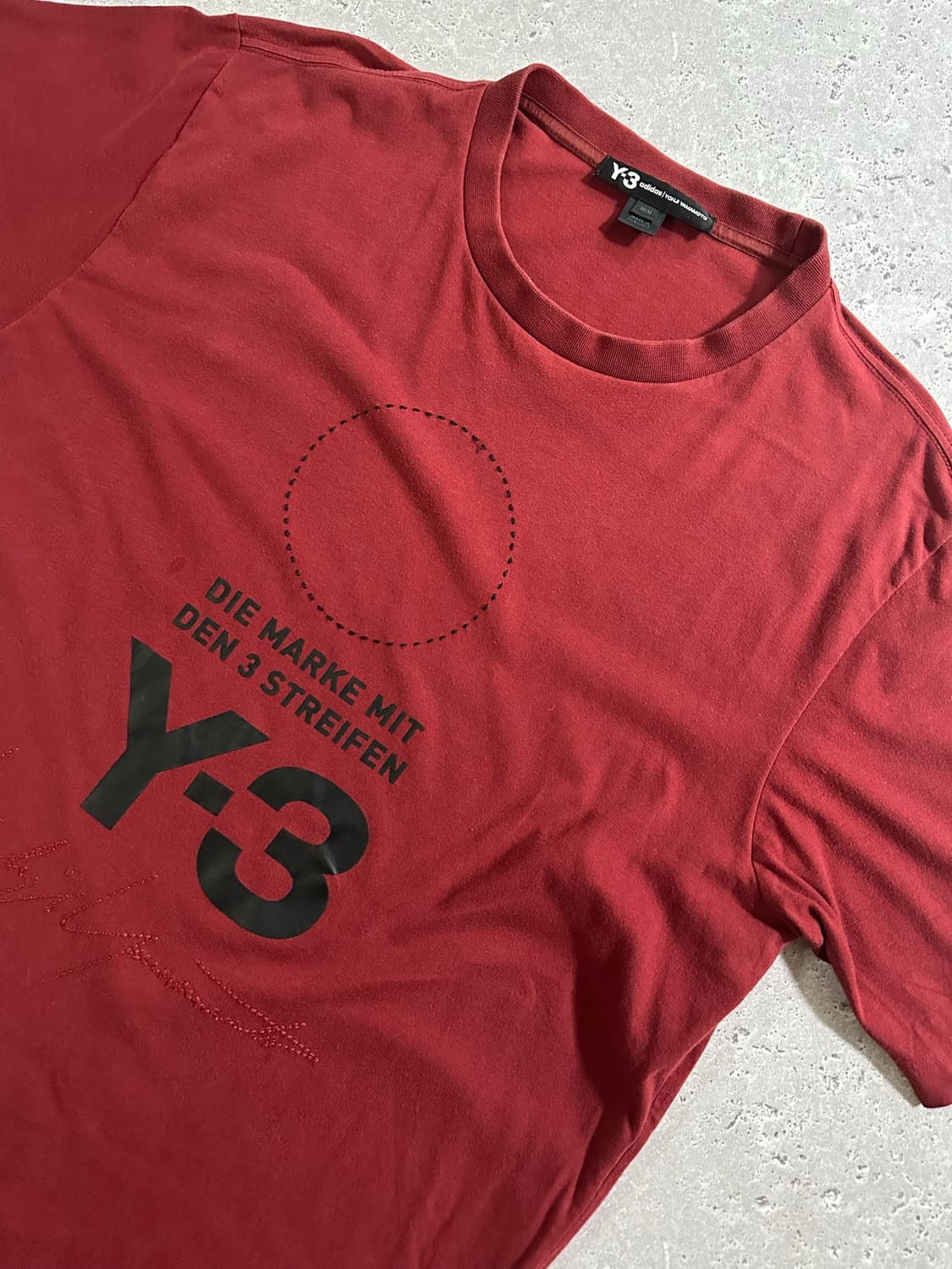 ADIDAS Y3 로고 반팔 티셔츠/072 상품이미지1