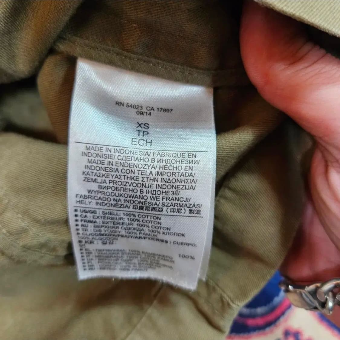 바나나리퍼블릭 유틸리티 클레식 야상 자켓 XS size 상품이미지6