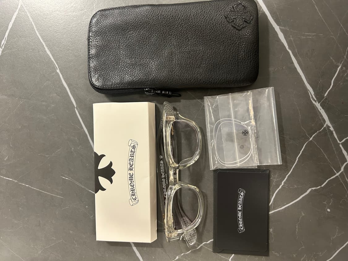 크롬하츠 컨볼루티드 클리어 실버 대거장식 상품이미지1