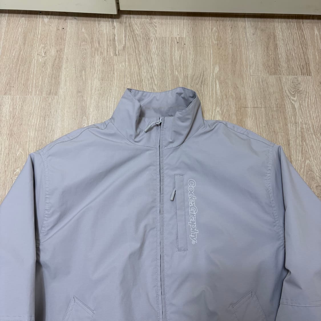 코드그라피 빅로고 유틸리티 바람막이 자켓 M/95  상품이미지2