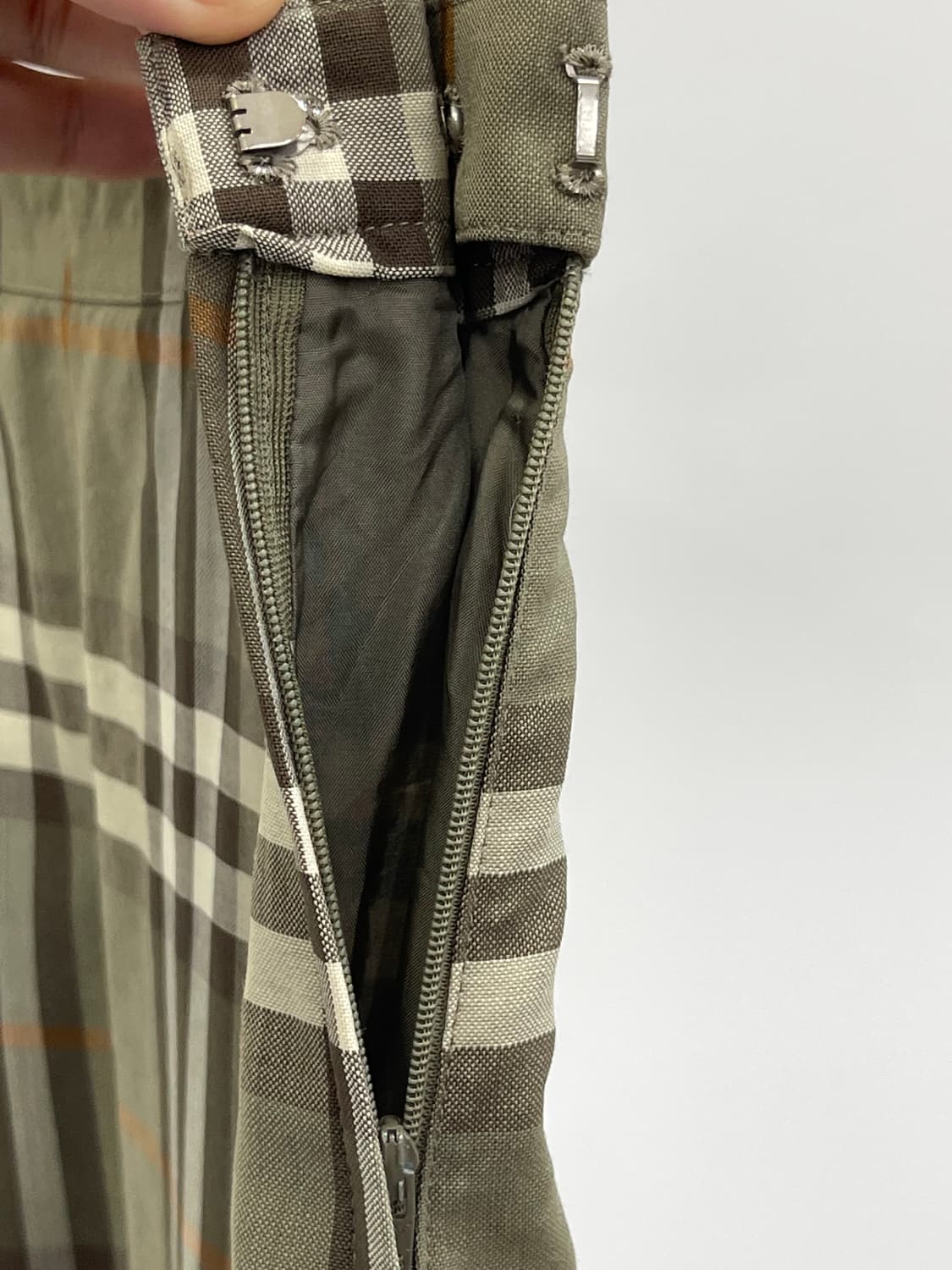 버버리 노바체크 스커트 상품이미지3