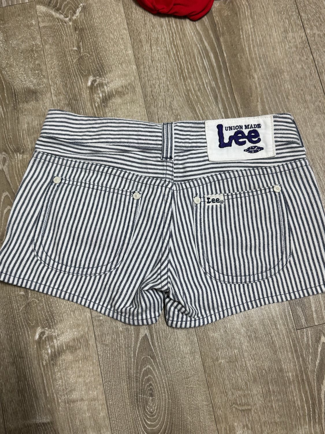 Lee 빈티지 로우라이즈 스트라이프 바지  상품이미지1