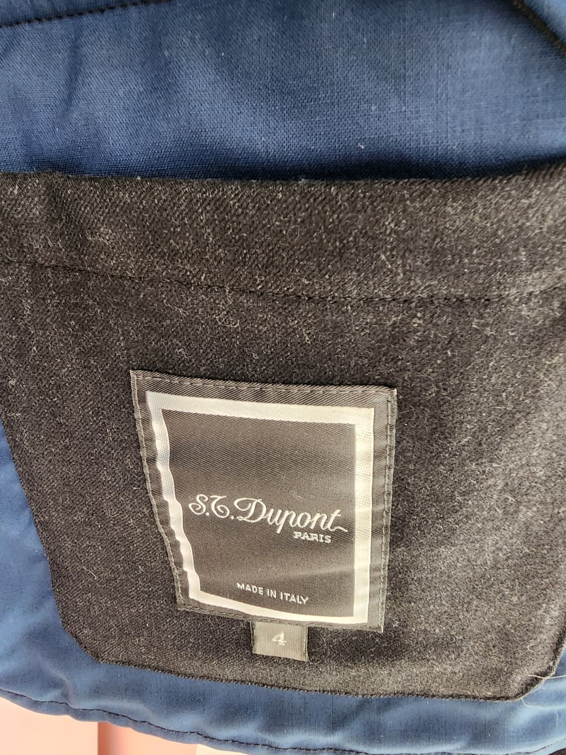 S.T.DUPONT 에스티 듀퐁 울 코트 팜. 4(100~105)사이즈 상품이미지5