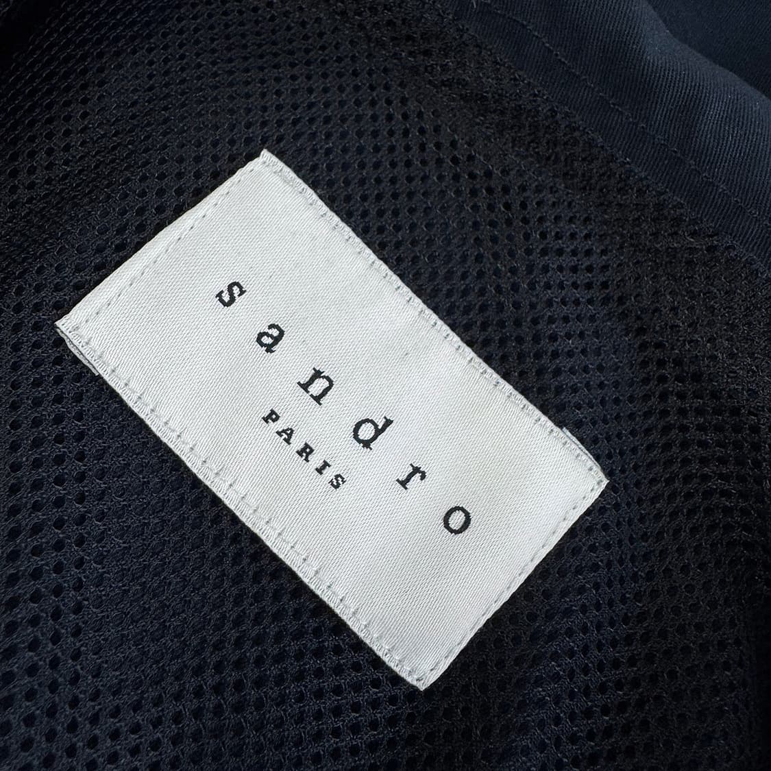 산드로옴므 컬러라인 후드 집업 자켓 상품이미지2