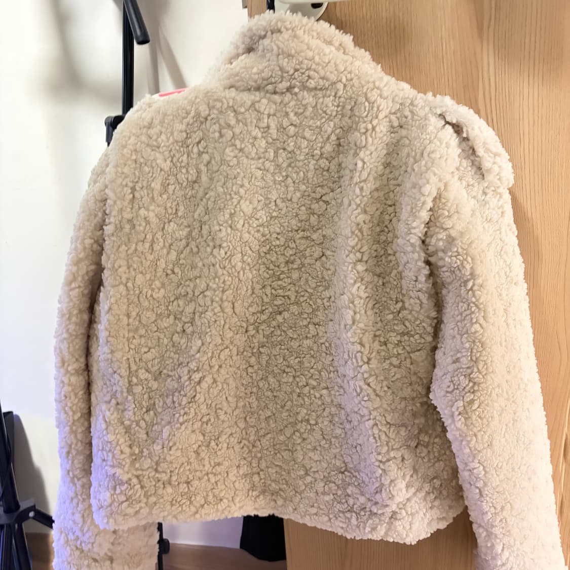 뽀글이 크롭 숏자켓 점퍼 상품이미지3