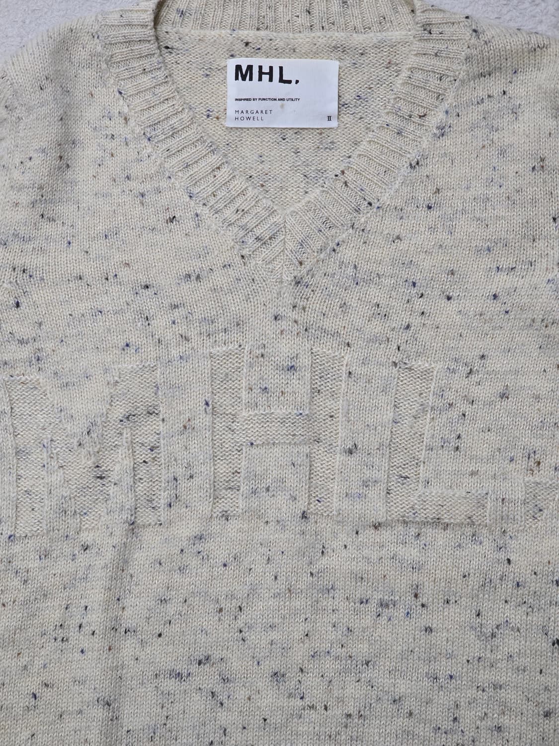 MHL. 마가렛호웰 울 브이넥 니트 상품이미지2