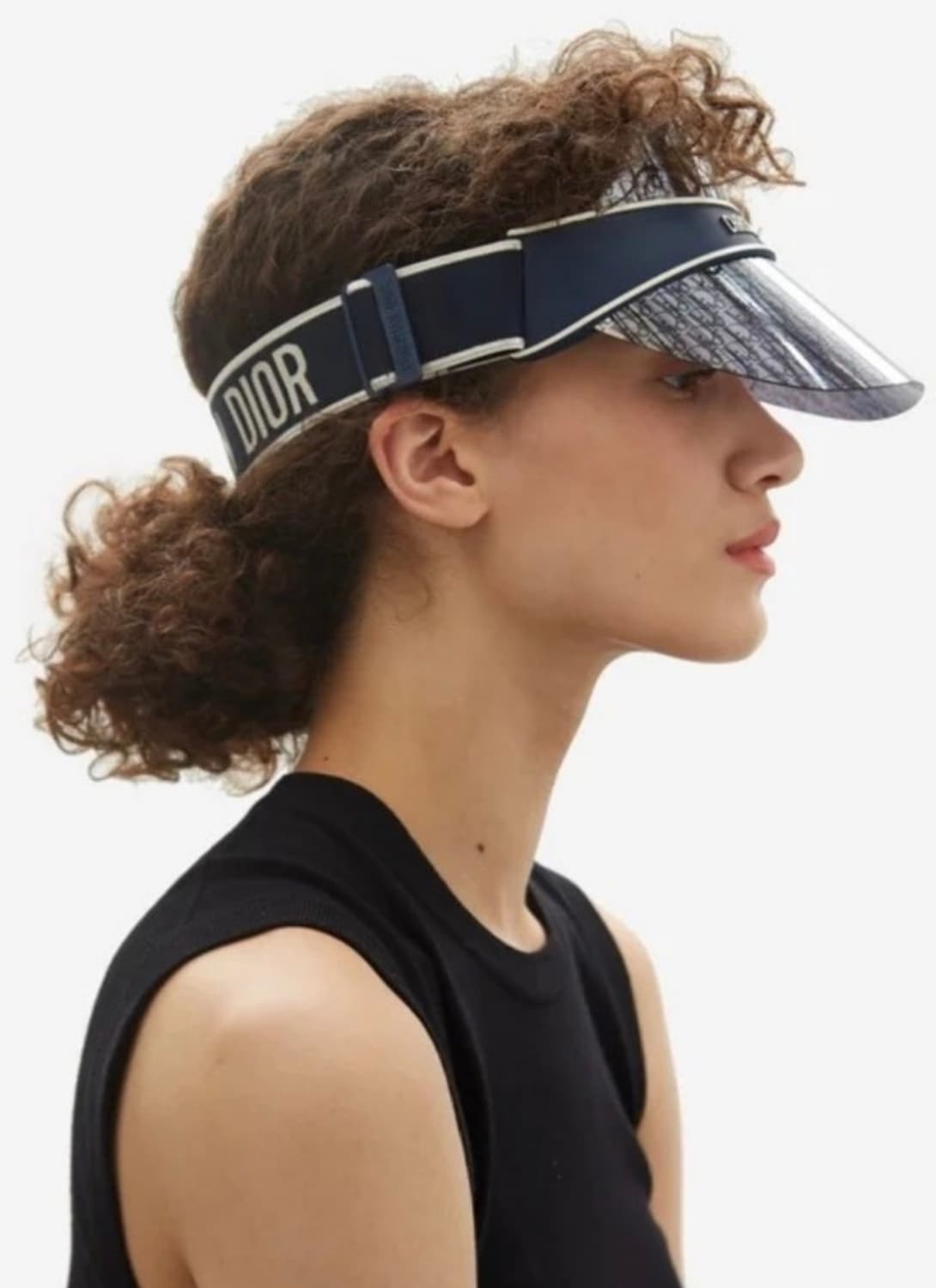 Dior Club V1U Visor Blue Dior Oblique 상품이미지4