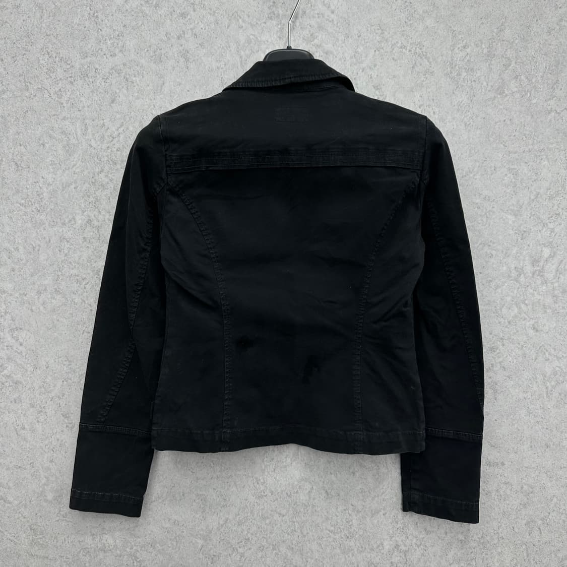 95 캘빈클라인 여자 2버튼 워싱 숏 자켓 상품이미지2