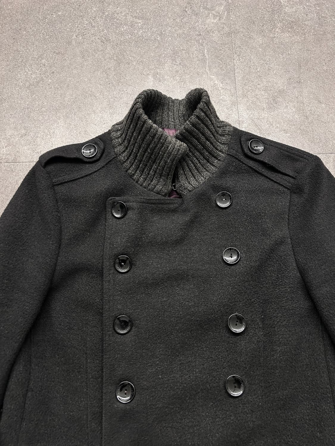 D&G 90’s 밀리터리 나폴레옹 하이넥 코트 상품이미지6