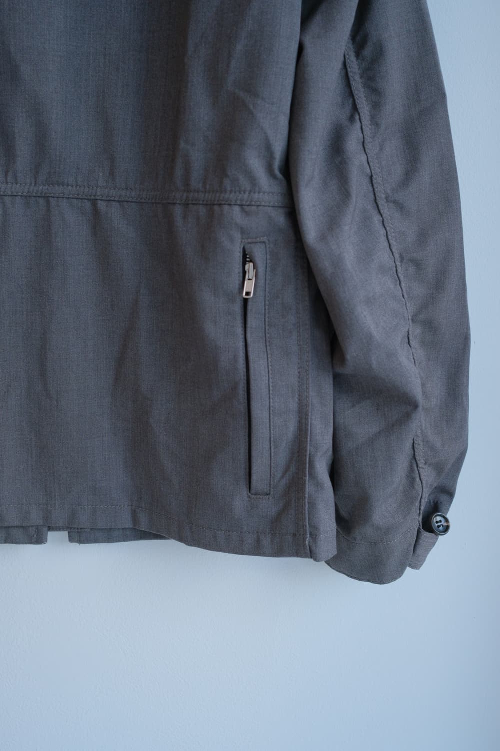 Back pocket wind stopper wool jacket 상품이미지7