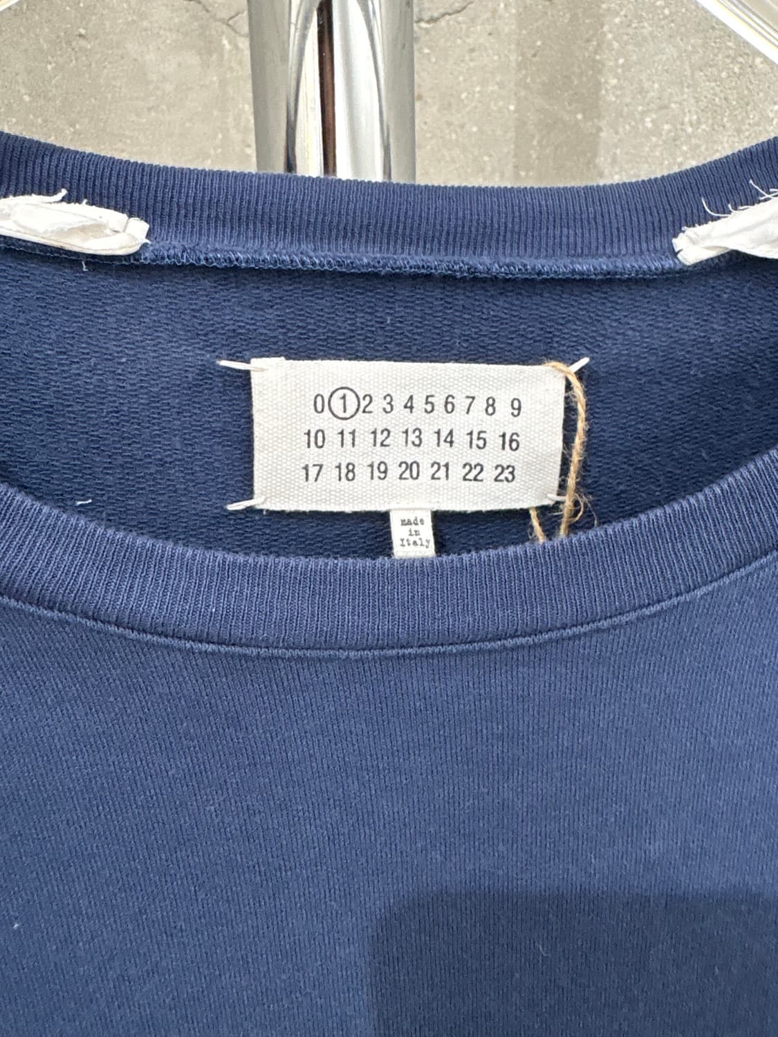 메종 마르지엘라 배색 스웻셔츠 상품이미지4