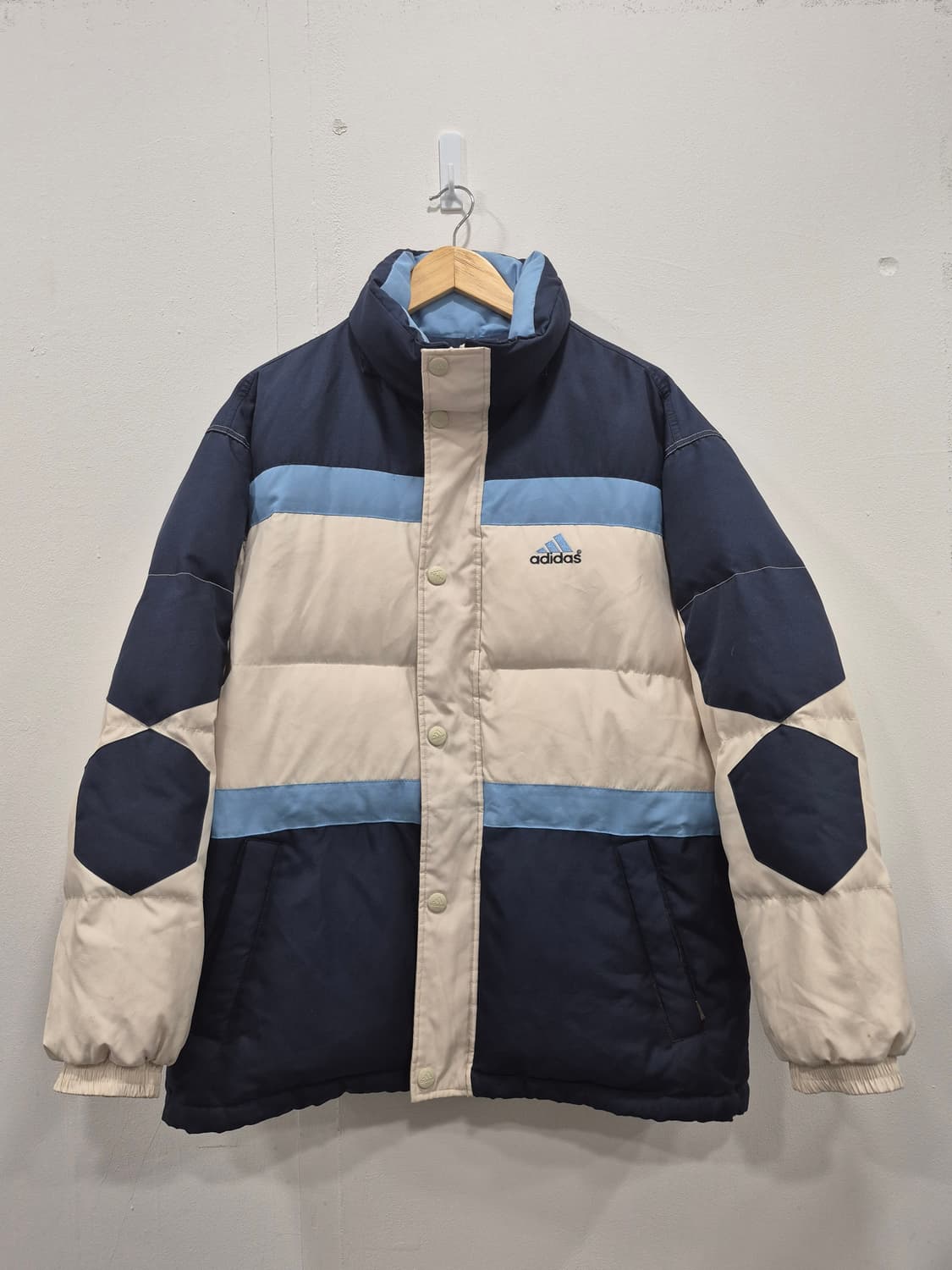 아디다스 바스켓볼 다운 패딩 점퍼 남성 100사이즈 상품이미지1