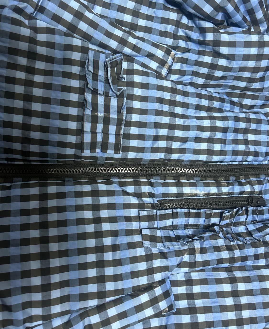 인앤양하모니 체크패딩 상품이미지4