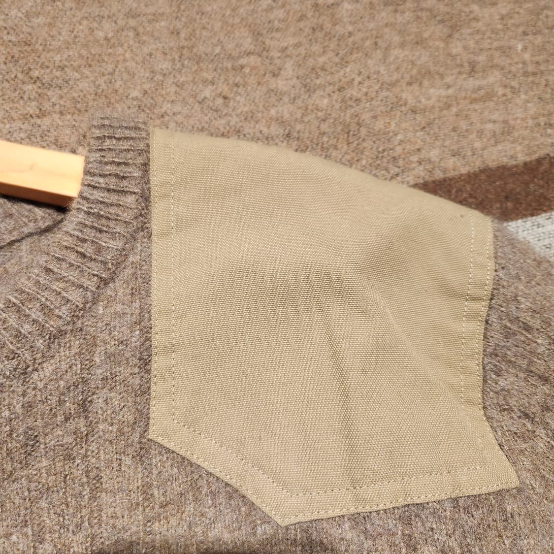 파타고니아 브라운 코만도 울 니트 L 상품이미지3