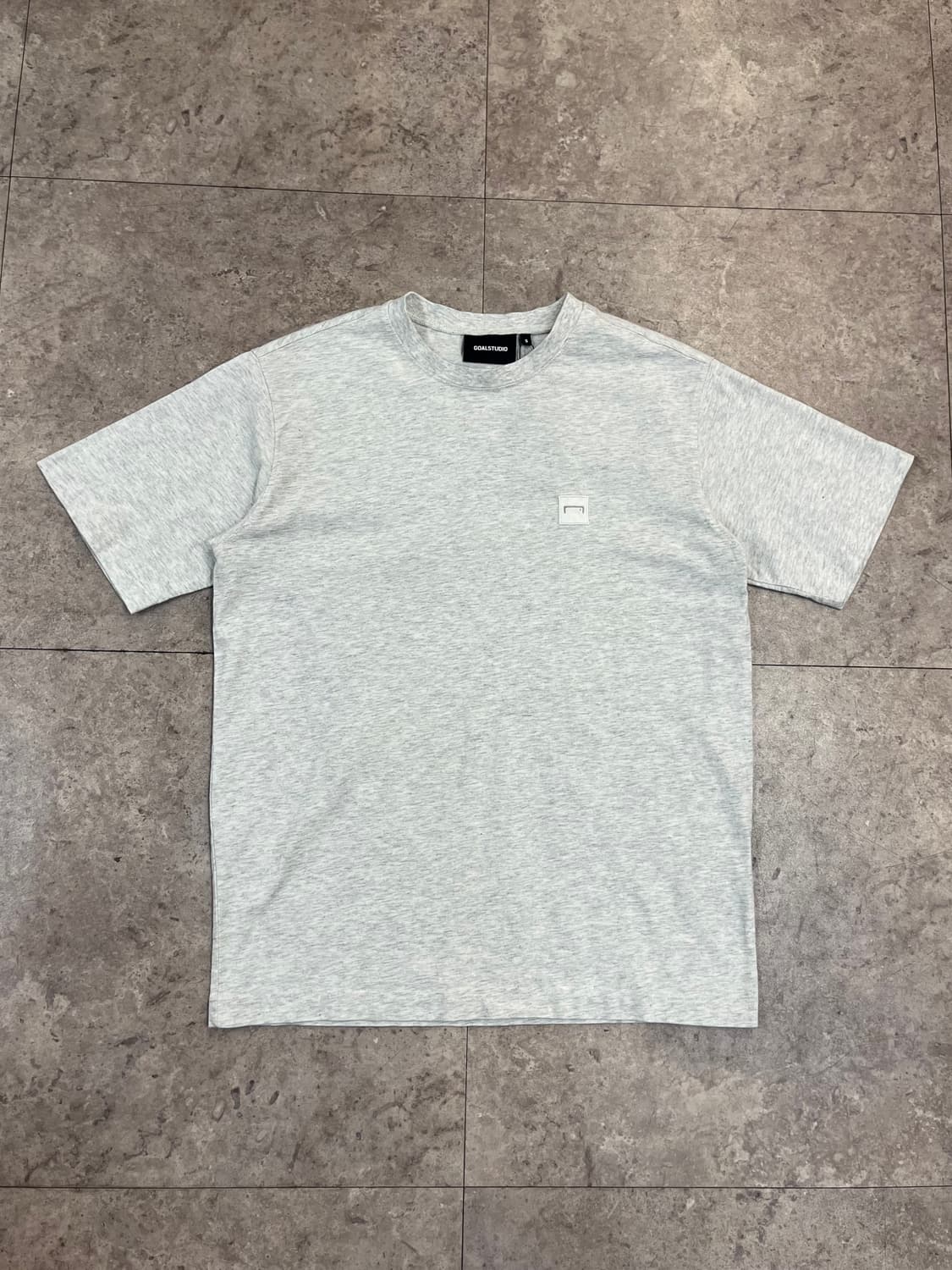 골 스튜디오 반팔티 라이트그레이 S #csz4055 상품이미지4