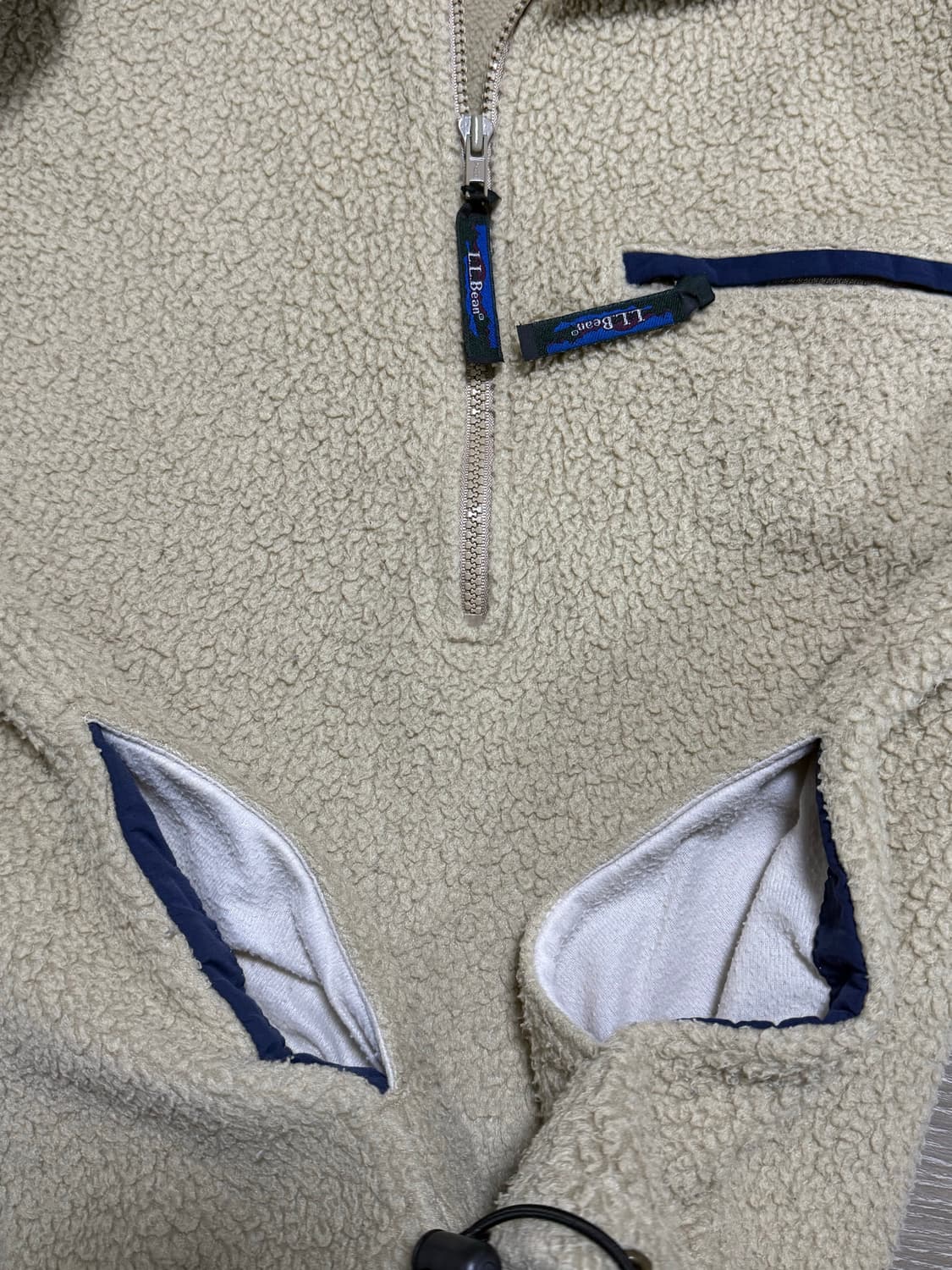 80s 엘엘빈 칸예 후리스 L.L.Bean 상품이미지5