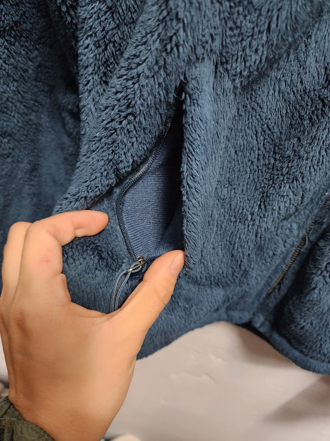 노스페이스 오션블루 플리스자켓 상품이미지5