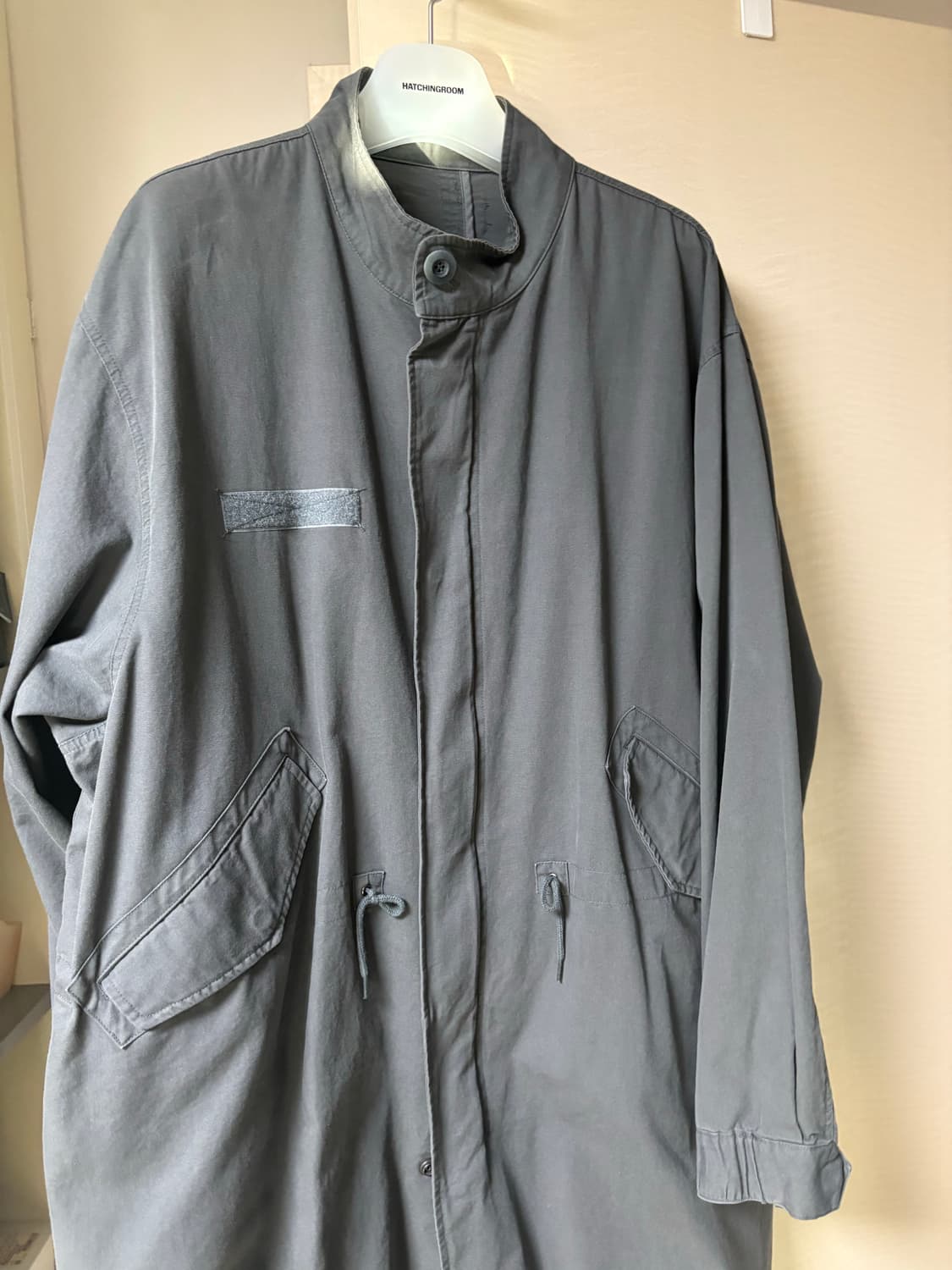 (4)해칭룸 모즈파카 워시드 그래파이트 상품이미지1