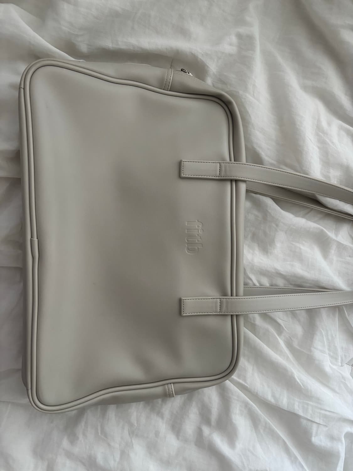 필인더블랭크 아이보리 숄더백 상품이미지1