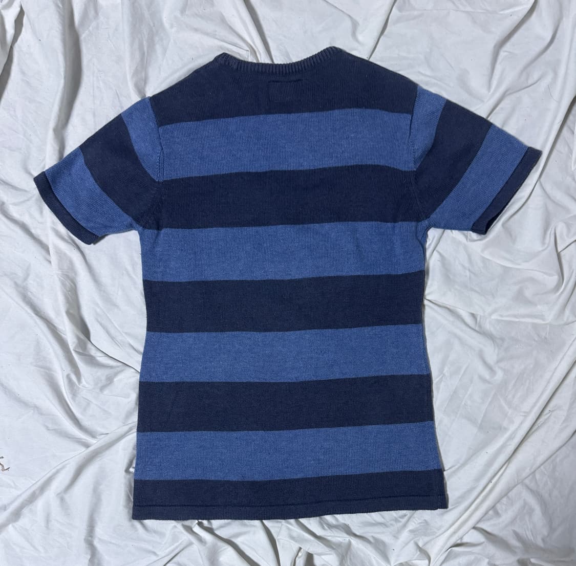 넘버나인 스트라이프 반팔 니트 상품이미지2