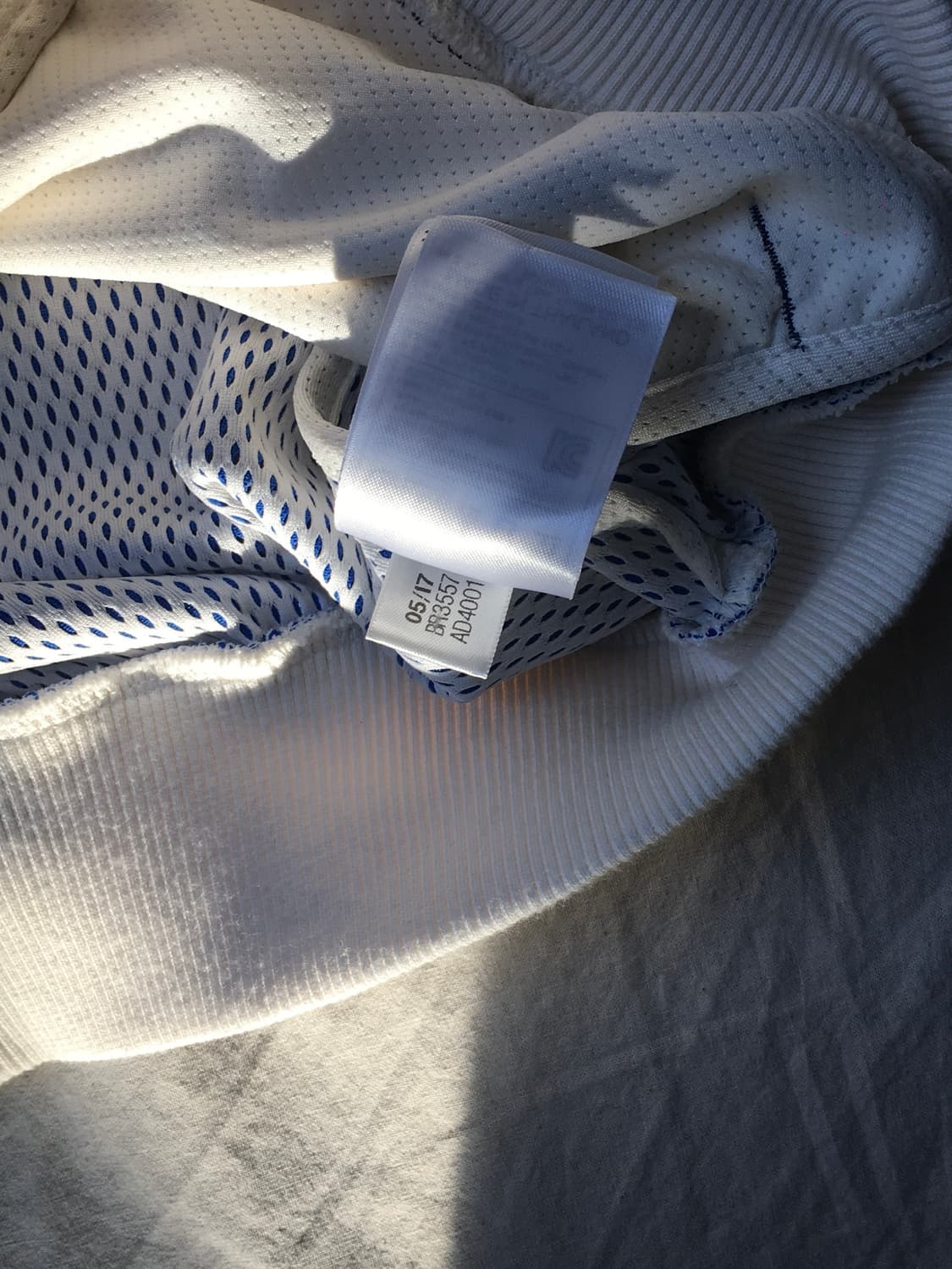 아디다스 배색 메시 후드집업 상품이미지6