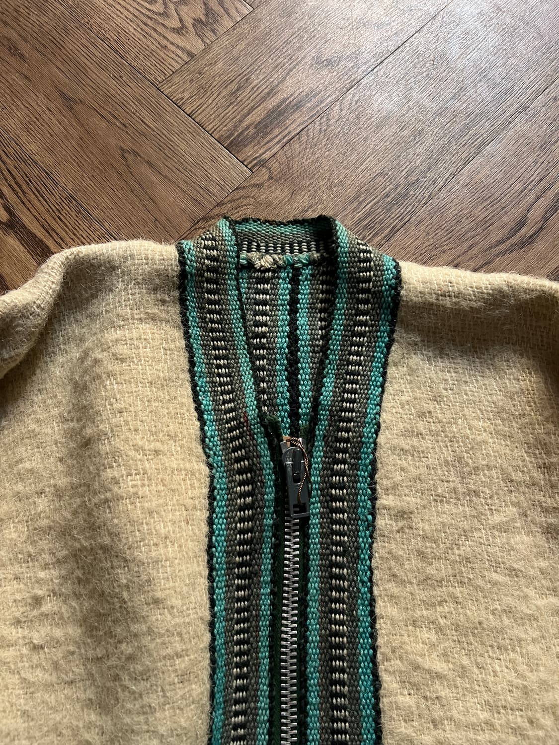 [M]90's 빈티지 네이티브 스트라이프 자켓 상품이미지2