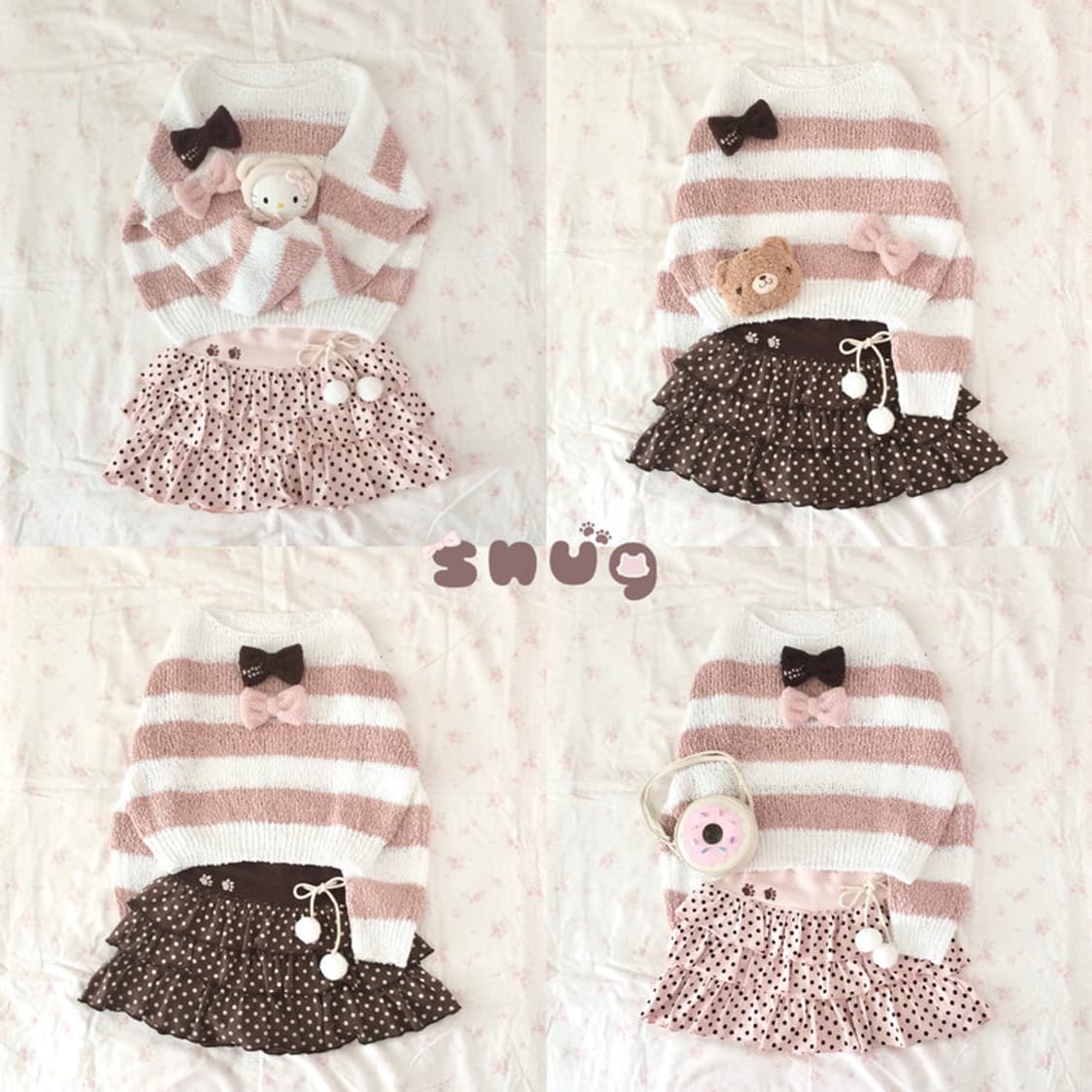 스너그 리본 스웨터 상품이미지7