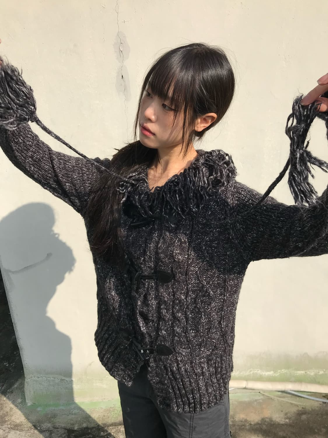 윈터 프린지 니트 상품이미지4