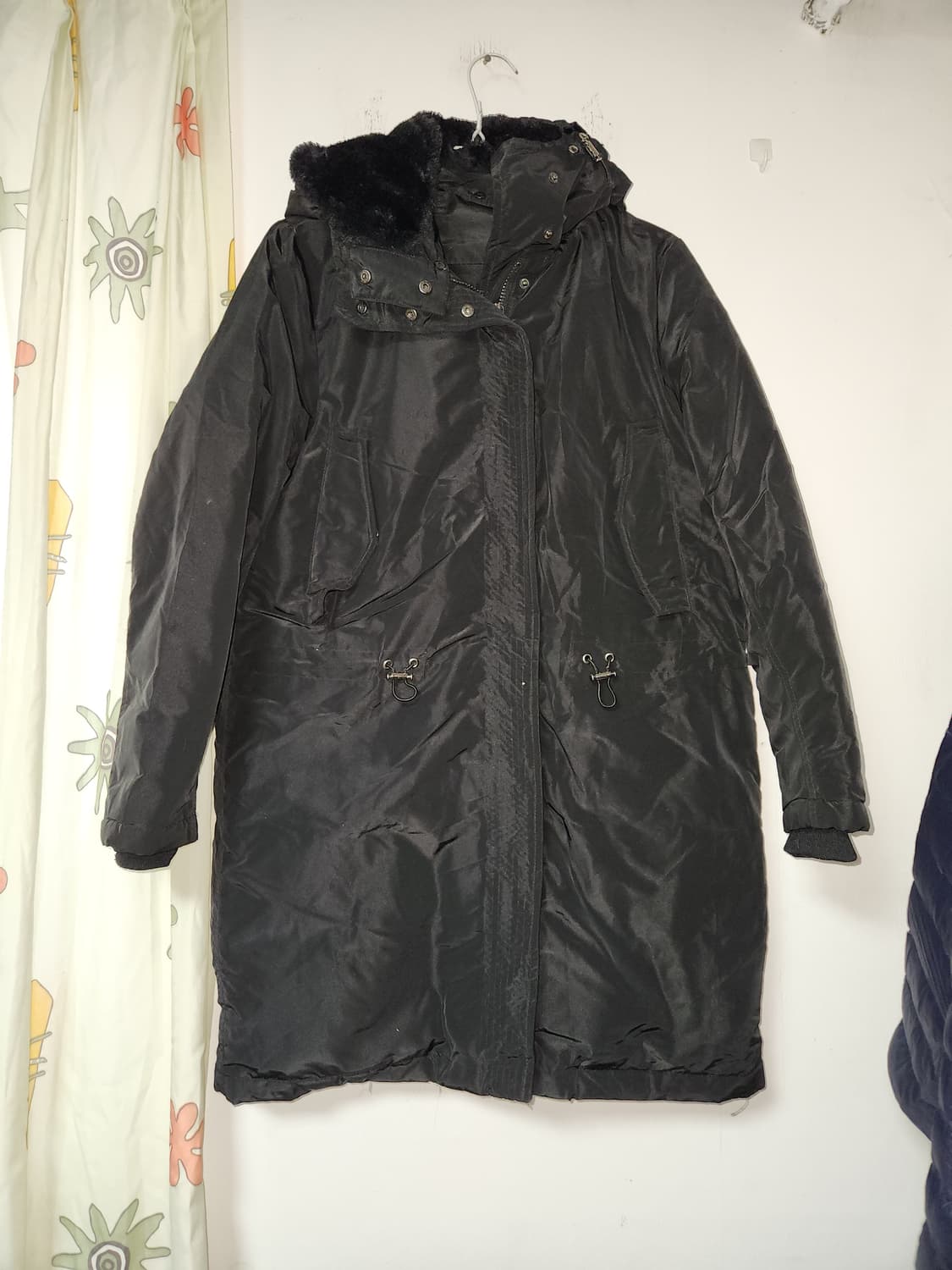 블랙 후드 여성 패딩 점퍼 95~100 상품이미지1