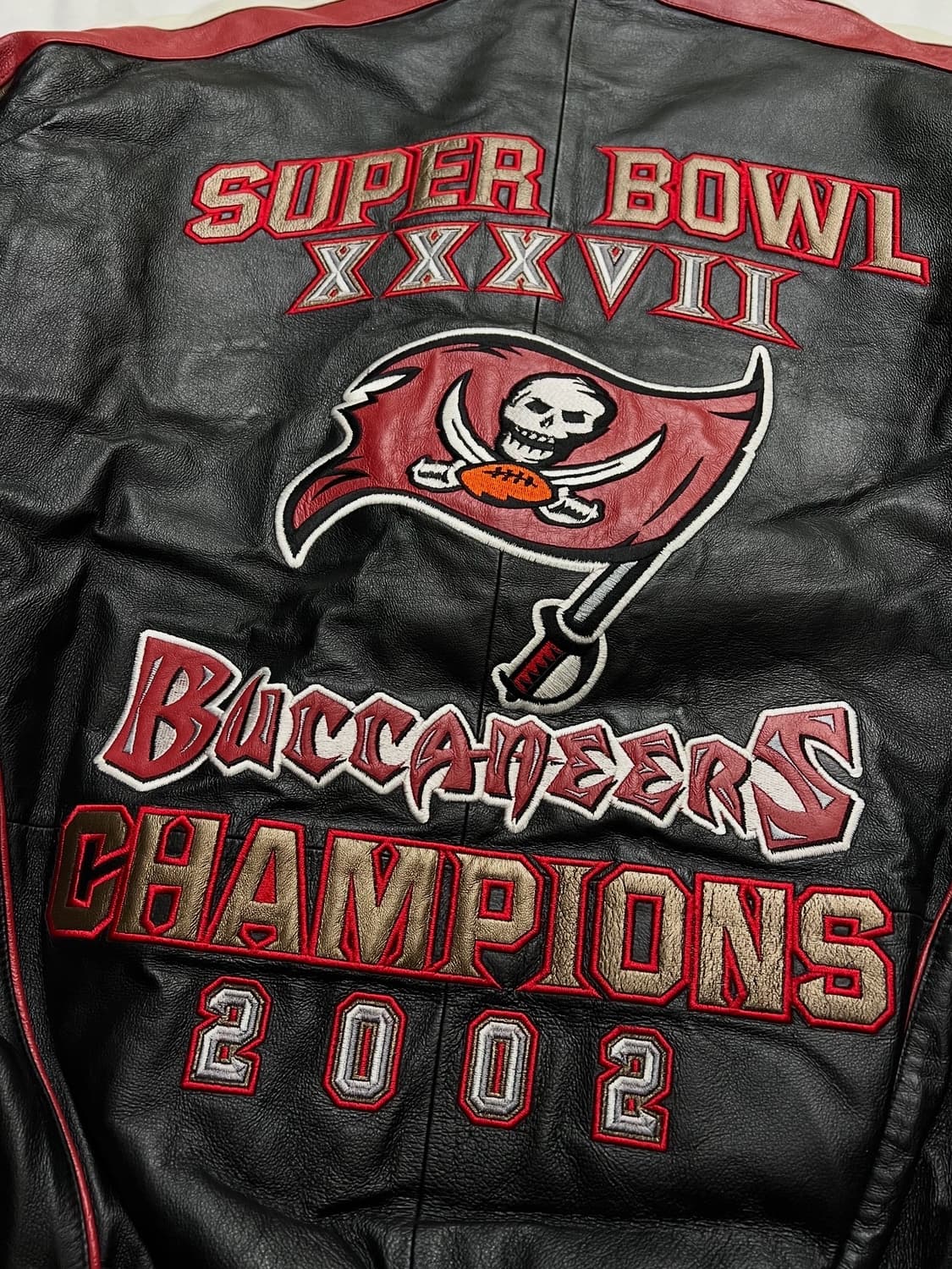 NFL 탬파베이 버커니어스 가죽자켓 상품이미지7