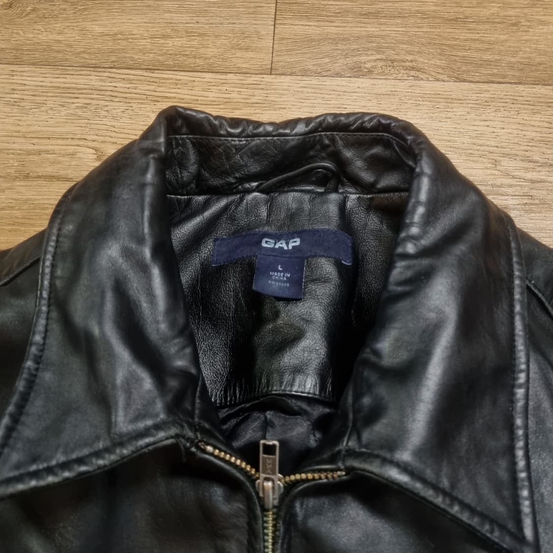 올드갭 레더자켓L사이즈  상품이미지6